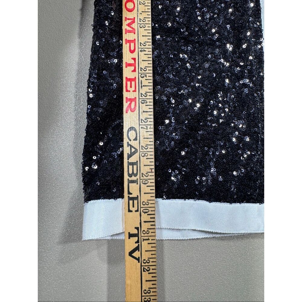 Ronny Kobo Lanalia sequin two-tone V-neck mini dress *note - Picture 8 of 15
